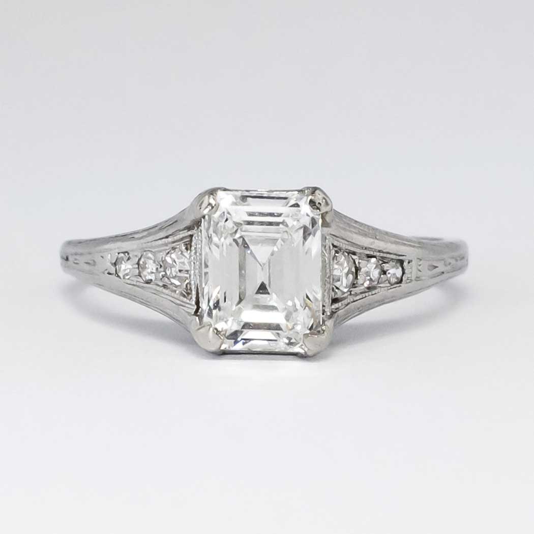 Engagement rings from the 30's