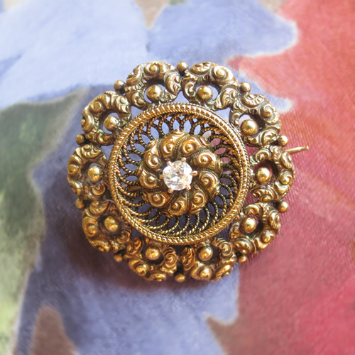 antique signature pin