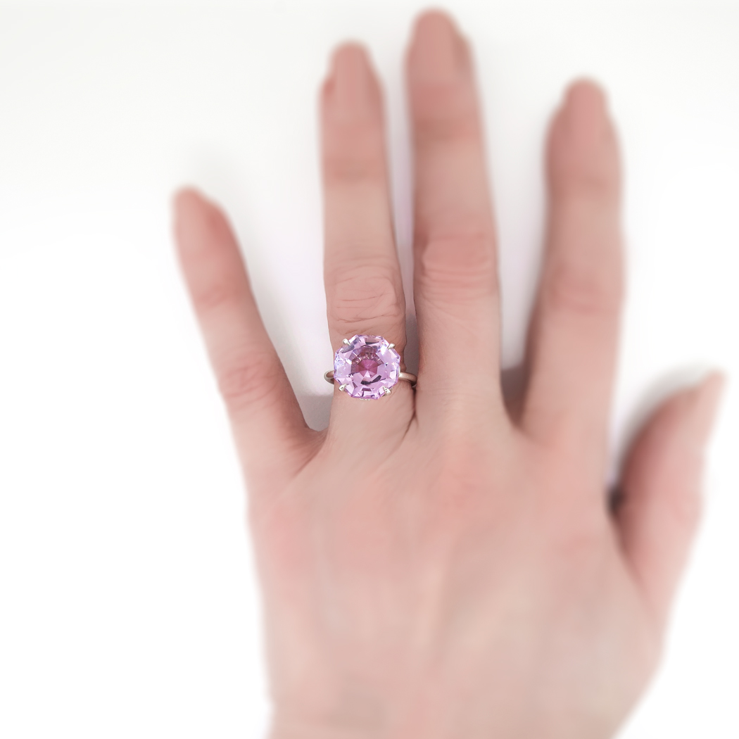 tiffany amethyst sparkler ring