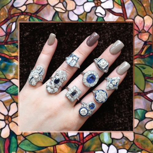 Antique, Vintage & Estate Sapphire Rings