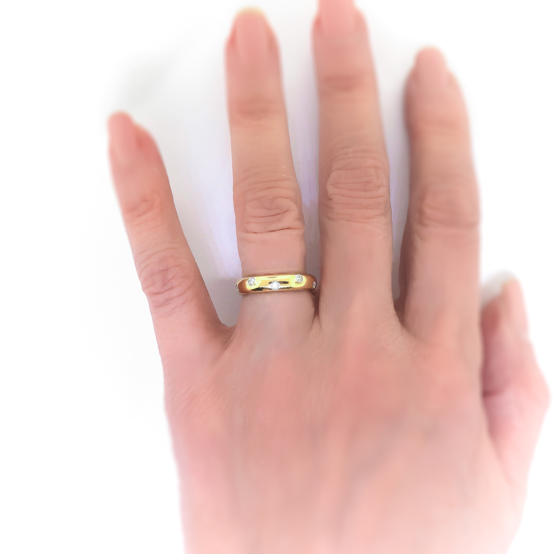 Tiffany etoile ring yellow gold sale