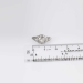 Elegant .22ct t.w. Art Deco Three Stone Old European Cut Diamond Filigree Engagement Ring Platinum