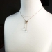 Lovely 4ct t.w. 1940's Aquamarine Briolette & Seed Pearl Lariat Necklace 14k
