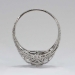 Lacey Glittering 1930's .60ct t.w. Old European Cut Diamond Navette Ring Platinum