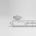 Extraordinary 1.31ct t.w. Hexagonal Bright Old European Cut Diamond Engagement Ring Platinum 