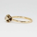 Beautiful .18ct Buttercup Old Mine Cut Diamond Engagement Ring 14k