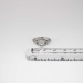 Fantastic Art Deco .22ctw Filigree Old European Cut Diamond Engagement Ring 18k