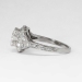 Striking 1.03ct t.w. 1930's Art Deco Old European Cut Diamond Engagement Ring Platinum
