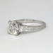 Gorgeous 2.07ct t.w. Old European Cushion Cut Diamond Filigree Engagement Ring Platinum