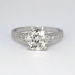 Gorgeous 2.07ct t.w. Old European Cushion Cut Diamond Filigree Engagement Ring Platinum