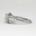 Beautiful 1.12ct t.w. 1930's Old European Cut Diamond Engagement Ring Platinum