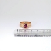 Pretty In Pink Estate 1.24ct t.w. Tourmaline & Diamond Three Stone Ring 14k Rose Gold