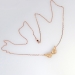 Estate Roberto Coin .26ct t.w. Diamond Angel Wings Pendant 18k Rose Gold