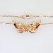 Estate Roberto Coin .26ct t.w. Diamond Angel Wings Pendant 18k Rose Gold