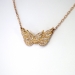 Estate Roberto Coin .26ct t.w. Diamond Angel Wings Pendant 18k Rose Gold
