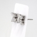 Beautiful 1.03ct t.w. Marquise Diamond Victoria Style Earrings Studs 18k/14k