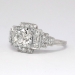 Gorgeous 1930's 1.60ct t.w. Old European Cut Diamond Ring Platinum