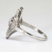 Stunning 1920's Edwardian 1.34ct t.w. Diamond & Ruby Platinum Ring