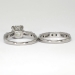 Outstanding 1.70ct t.w. 1930's Old European Cut Diamond Engagement Ring Wedding Band Set Platinum