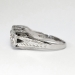 Vintage Art Deco 1930's .68ct t.w. Three Stone Old Diamond Engagement Anniversary Ring 18k