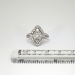 Art Deco 1930's 1.28ct t.w. Marquise & Round Diamond Engagement Anniversary Ring Platinum