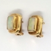 Burle Marx Estate 5ct t.w. 1970's Large Opal Earrings 18k