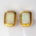 Burle Marx Estate 5ct t.w. 1970's Large Opal Earrings 18k
