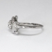 Art Deco 1930's .56ct t.w. Orange Blossom Old Mine Cut Diamond Engagement Ring 18k