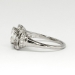 Art Deco 1.07ct t.w. Old European Cut Mixed Cut Diamond 1930's Engagement Ring Platinum