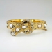 Incredible Victorian Antique Cushion Cut Diamond & Pearl 18k Filigree Bracelet