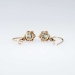 Reserved for D- Gorgeous Victorian 1.82ctw Old European Cut Diamond Buttercup Earrings 10k