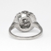 Glittering 1930's Art Deco .60ct t.w. Old European Cut Diamond Halo Engagement Ring 14k