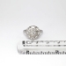 Glittering 1930's Art Deco .60ct t.w. Old European Cut Diamond Halo Engagement Ring 14k