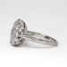 Glittering 1930's Art Deco .60ct t.w. Old European Cut Diamond Halo Engagement Ring 14k