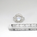 Magical 1930's 3.66ct t.w. Moonstone & Old Mine Cut Diamond Halo Ring 18k