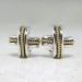 Estate Tiffany & Co. Authentic Classic Signature X Earrings 18K Sterling Silver