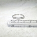 Art Deco 1930's Diamond Wedding Stacking Band .40ct t.w. 10 Stone Ring Platinum