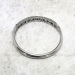 Art Deco 1930's Diamond Wedding Stacking Band .40ct t.w. 10 Stone Ring Platinum
