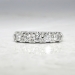 Vintage 1950's .90ct t.w. Diamond Wedding Stacking Band Ring 14k