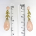 Vintage Estate 37.66ct t.w. Natural Coral & Diamond Chandelier Floral Earrings 18k
