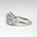 Art Deco 1930's Vintage 1.08ct t.w. Old European Cut Diamond Engagement Ring Platinum