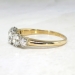 Art Nouveau 1900's 1.16ct t.w. Old European Cut Diamond Five Stone Anniversary Ring 18k Platinum
