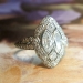 Art Deco 1930's 1.28ct t.w. Marquise & Round Diamond Engagement Anniversary Ring Platinum