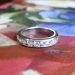 Impressive 1.10ct t.w. Round Brilliant Cut Diamond Nine Stone Band Platinum