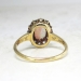 Victorian 1890's 1.65ctw Opal & Old European Cut Diamond Halo Ring 14k