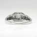 Vintage Art Deco 1930's .35ct t.w. Old European Cut Diamond Engagement Anniversary Ring 18k