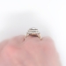 Retro Vintage 1950's 1.88ct t.w. Diamond Cocktail Ring Platinum 14k