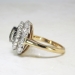 Retro Vintage 1950's 1.88ct t.w. Diamond Cocktail Ring Platinum 14k