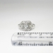 Vintage Art Deco 1930's .35ct t.w. Old European Cut Diamond Anniversary Engagement Ring Platinum