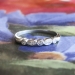 Vintage 1940's .21ct t.w. Five Stone Marquise Single Cut Diamond Wedding Ring Band Platinum
